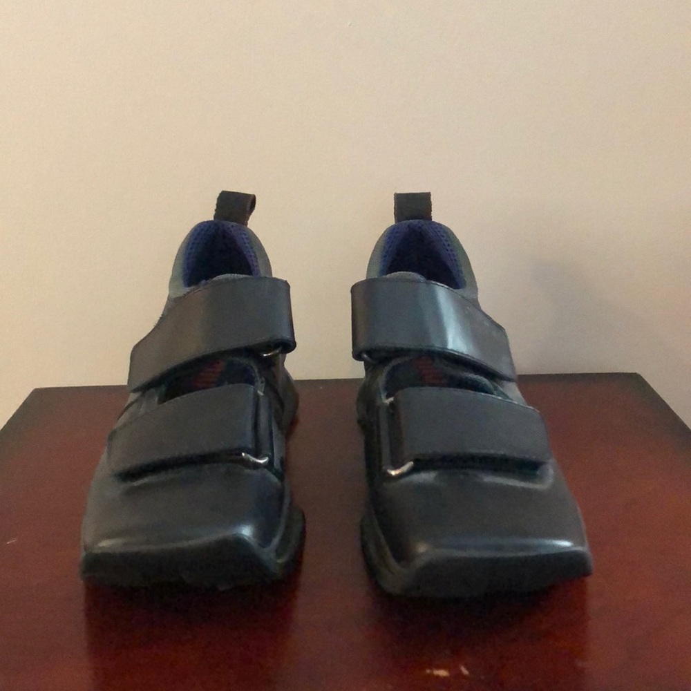 Miu Miu black leather shoes